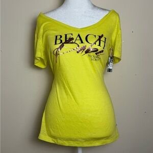 Victoria's Secret Yellow Beach Vibe Women's Top